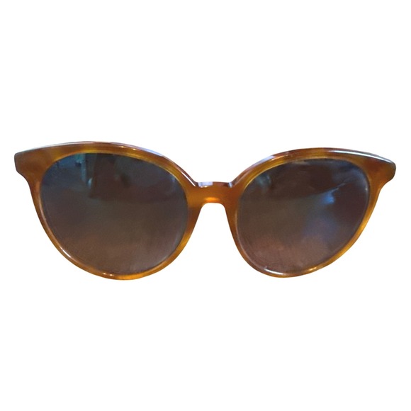 DIFF Eyewear Cosmo Polarized Sunglasses Brown Tortoise Round Frame Women\'s‎ main image 8